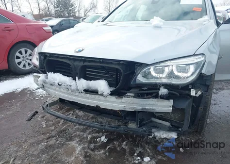 2013 BMW 750I xDrive from USA, damaged, VIN WBAYB6C52DC998192